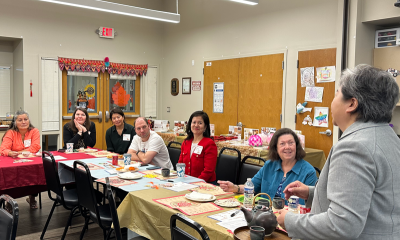 Mimi Hui, Hasbrouck Heights Public Library Director, provided tea and explained proper tea etiquette to the attendees.