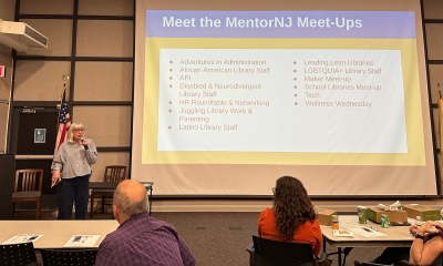 MentorNJ Mega Meet-up 2025: Meetup Discussion Leader - Adventures in Administration: Irene Langlois, Maplewood Memorial Library