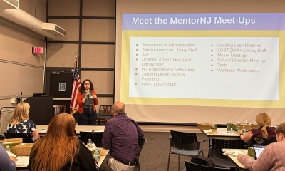 MentorNJ Mega Meet-up 2025: Meetup Discussion Leader - School Library Staff Meetup: Darby Malvey, LibraryLinkNJ