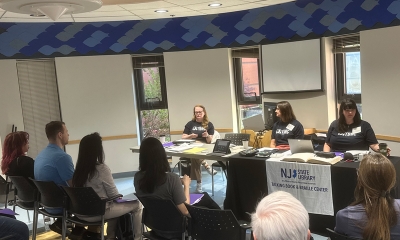 TechFest 2025 - Table Talk presented by TBBC (from the left): Elizabeth Burns, Jen Apgar, Liz Kelly
