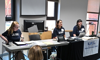 TechFest 2025 - Table Talk presented by TBBC (from the left): Elizabeth Burns, Jen Apgar, Liz Kelly