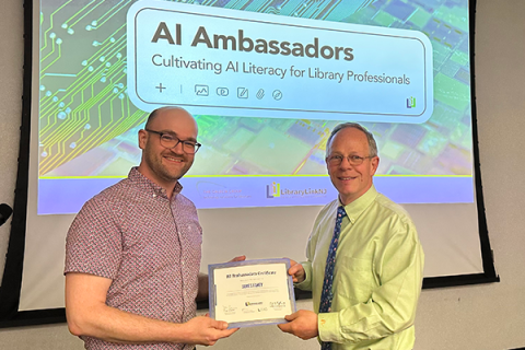 AI Ambassador 2026: James Fahey, Plainsboro Public Library