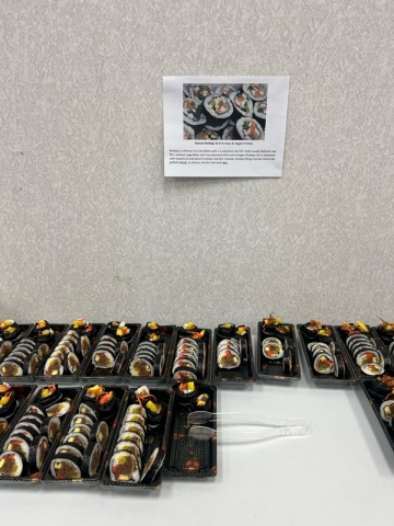Culture Connection: API Culture Event - Food: Korean Kimbab